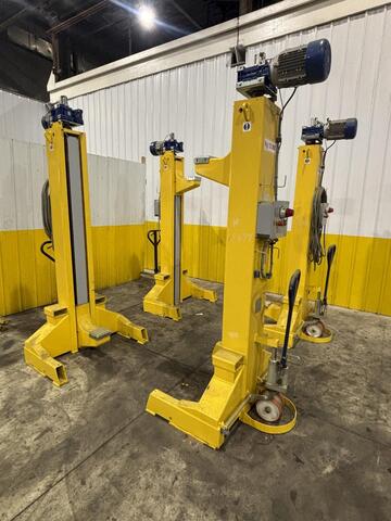 80000 lb. Whiting #SCM-100F.4, Portable Lift Jacks, Qty. 4, 10 Ton (Each), 480 V, 2015 - Image 7