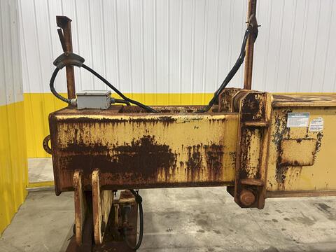 53 Ton, Bushman #MT-420, Telescoping Magnetic Lifting Spreader Beam w/Ohio Magnetics Diesel Generator - Image 7