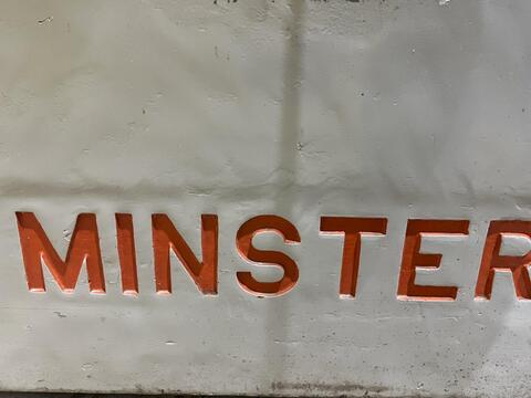 60 Ton, Minster #6, OBI Stamping Press, 3" Stroke, 3" Adjustment, 12" Shut H, 32" x 21" Bolster - Image 6