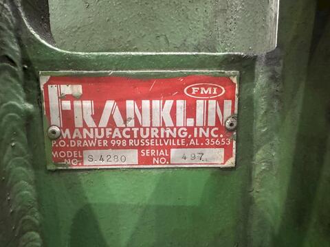 Franklin, Hydraulic Punch & Shear Line, CNC Control Retrofit, 16" Width, 1" capacity - Image 7