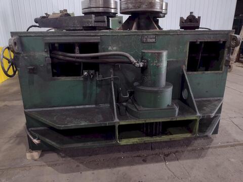 8" x 8" x 3/4" Haeusler #HPR-20VH, Horizontal & Vertical Hydraulic Pipe & Angle Roll, (2) 50 HP, 1981 - Image 6