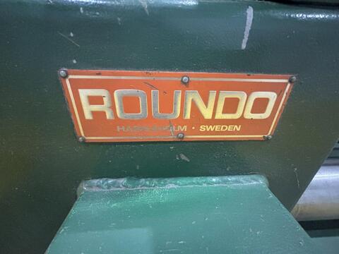 12' x 1/4" Roundo #PS-205, Double Pinch Hydraulic Plate Roll, 3 Roll, Drop End, 1983 - Image 3