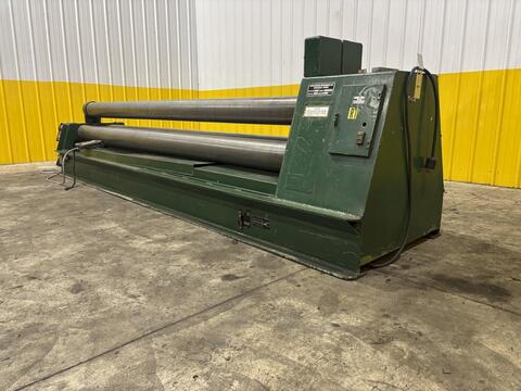 12' x 1/4" Roundo #PS-205, Double Pinch Hydraulic Plate Roll, 3 Roll, Drop End, 1983 - Image 5
