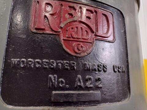 2.6" x 1.5" Reed-Prentice #A22, 3-Die Thread Rolling Machine, (7) 108-720 RPM Die Speeds, 7.5 HP - Image 2