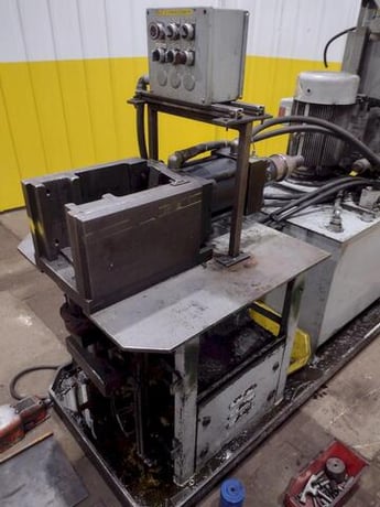 3" Aristo #A-680-HD, Reducer End Forming Machine, 50 Ton capacity, 7.75" width Tooling Pocket - Image 2