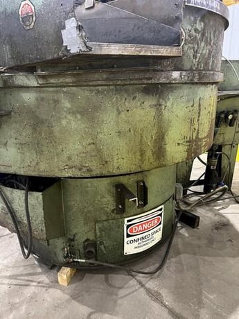 20 cu.ft. Roto-Finish #Spiratron-ST-20-MSAX, Rotary Bowl Vibratory Parts Deburring Finisher, 72" diameter - Image 10