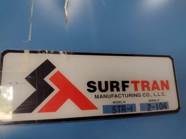 Extrude Hone/Surftran #STR-1, High Pressure Washer & Deburring System, 122.5 Amps, 460 V - Image 3
