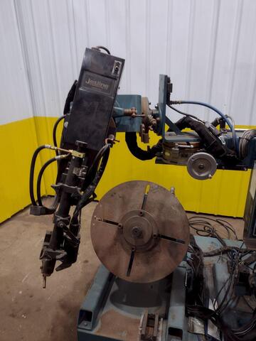 1000 lb. Jetline #WHL-3C-72, Weld Head Locator & Positioner, 4-Roll Feed Head, 18" diameter Faceplate, 120 - Image 4