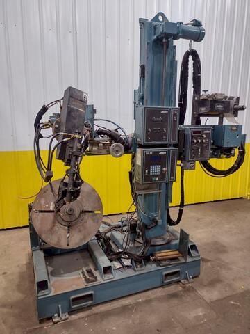 1000 lb. Jetline #WHL-3C-72, Weld Head Locator & Positioner, 4-Roll Feed Head, 18" diameter Faceplate, 120 - Image 9