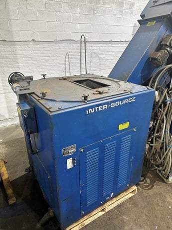 Inter-Source #CA-6200, continuous chip processing, 1500 lb. max capacity, 2 HP, 1999 - Image 4