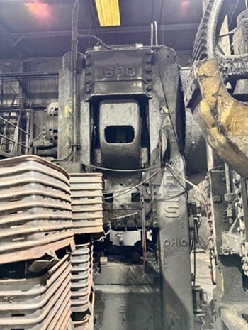 1600 Ton, National #Maxipress, 11" stroke, 29-7/16"to 30" Shut Height, 100 HP, 70 SPM, 1952 - Image 1