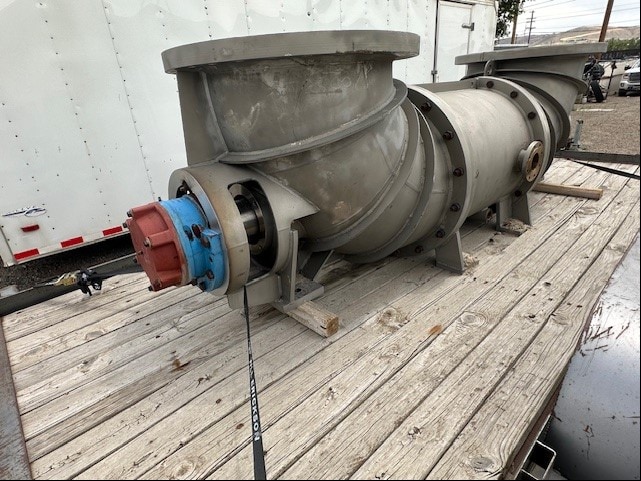 30" Morris #DEAF, Axial Flow Pump, 304 Stainless Steel, 4" flange, 4k-25 GPM, 30' head, 13.6 psi - Image 2