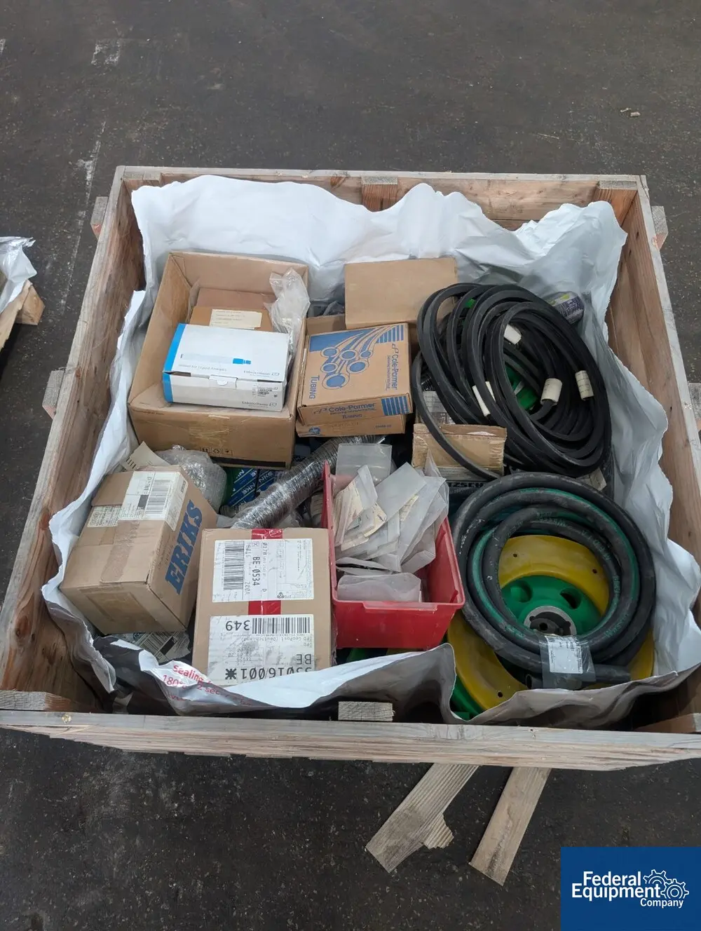 Netzsch #LME100K, Media Mill, 63 KW, 460 V., w/ unused chambers & spares, 2000 - Image 7