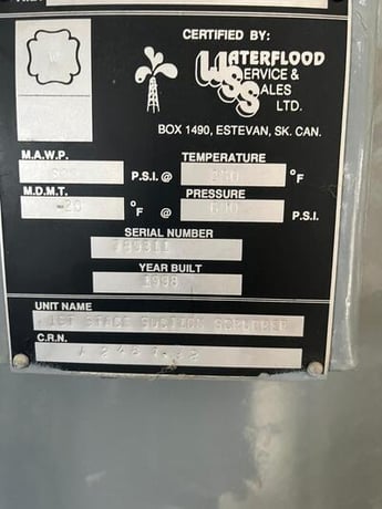 288 HP Waterflood Service and Sales #DPC-300, reciprocating compressor, 2-stages, 360 RPM, Ajax K-6000E NG - Image 6