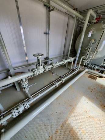 60" Sour Horizontal Jet Pump Separato,r 3-phase, 675 psi, 2012 - Image 4