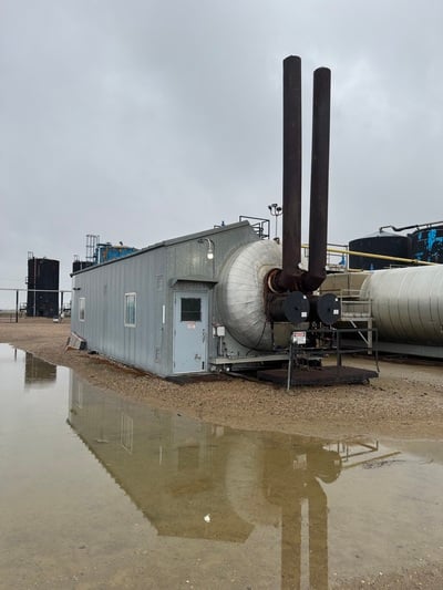 120" x 30' Horizontal Treater, 75 psi, 1986 - Image 1