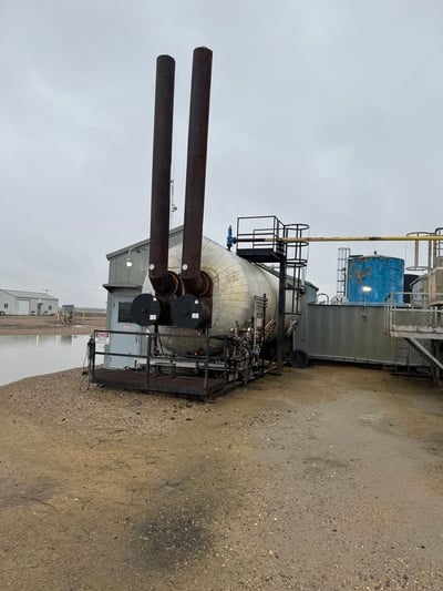 120" x 30' Horizontal Treater, 75 psi, 1986 - Image 2