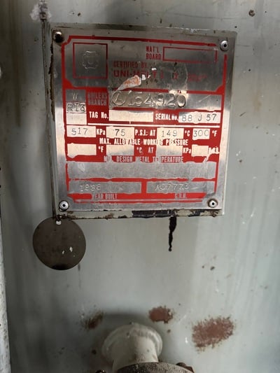 120" x 30' Horizontal Treater, 75 psi, 1986 - Image 7