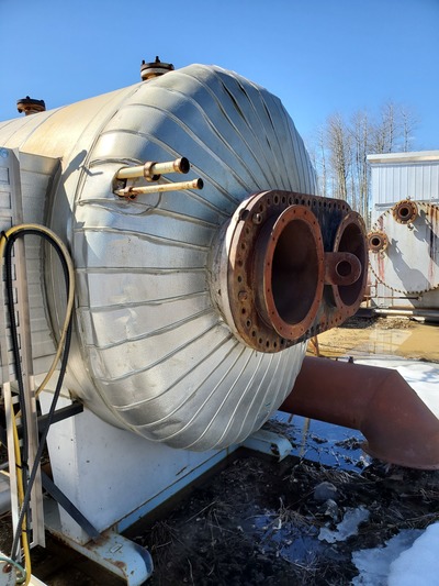 72" x 20' Horizontal Treater, 50 psi, 1984 - Image 3