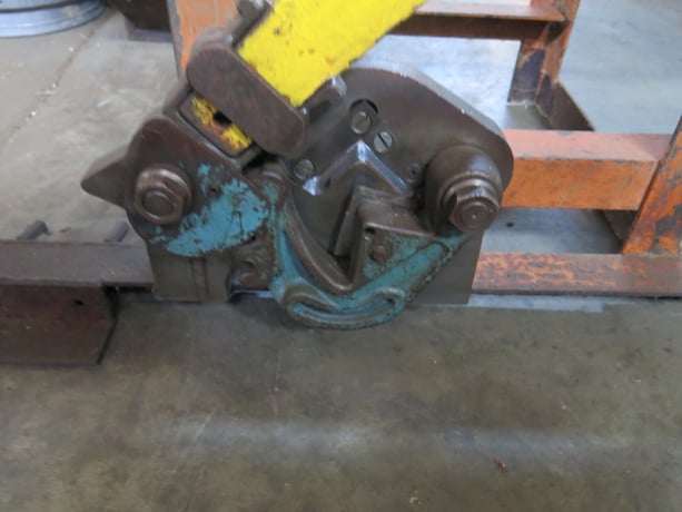 2" x 2" x 1/4" Roper Whitney Pexto #455, Combination Angle Iron Shear, Notcher, Bender - Image 4