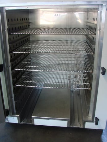 36" width x 48" H x 36" L Blue M, stainless interior, 480 V., Horiz-air, 600°F - Image 3