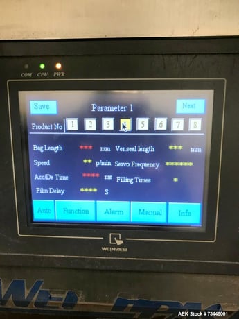 Weighpack #Vertek-Jr, VFFS, w/ Combiscale, 10-20 CPM, 1.5-5.5" width x 8" L max, single head - Image 7