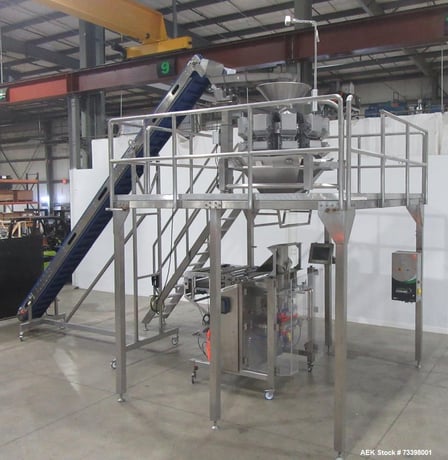 WeighPack #Xpdius-Elite-1700, Servo VFFS, w/ Primo Combi Scale & feeder, 50 CPM, 17" width x 24" L, Omron - Image 2