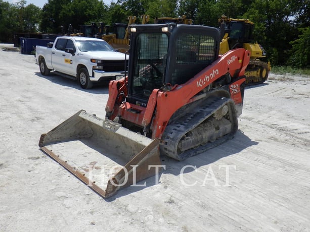 Kubota Manufacturing Of America SVL75-2, Skid Steer Loader, 1115 hours, S/N: 54360, 2021 - Image 1