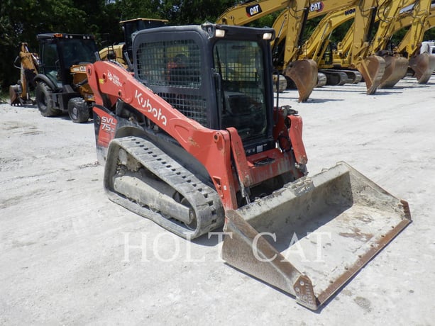 Kubota Manufacturing Of America SVL75-2, Skid Steer Loader, 1115 hours, S/N: 54360, 2021 - Image 2