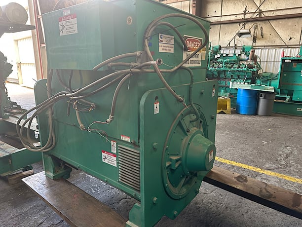 2000 KW, 1800 RPM, Stamford, generator end, 7200/12470 Volts, 3-phase, sound attenuated enclosure 00, 2000 - Image 5