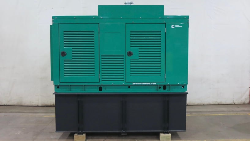 300 KW Cummins #DQDAC, diesel gen, QSL9-G7 engine, 418 HP, Tier 3, 120/208 Volts, PMG, UL 2200, weatherproof - Image 1