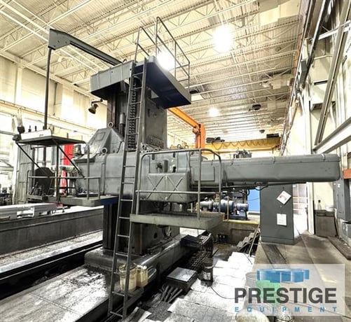 6.3" Skoda #WD160/200, ram type horizontal boring mill, Trionics Pro-Max 3-Axis digital read out, full - Image 7