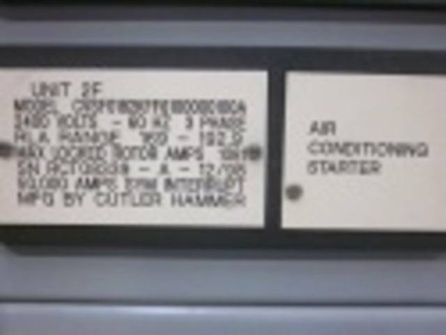 700 HP Cutler-Hammer, Ampguard, ATRV, 2400 Volts, new, #MVS4316 - Image 1
