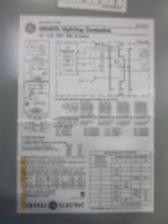 200 Amp. General Electric, CR360L613, Air Contactor, #LVC2274 - Image 1