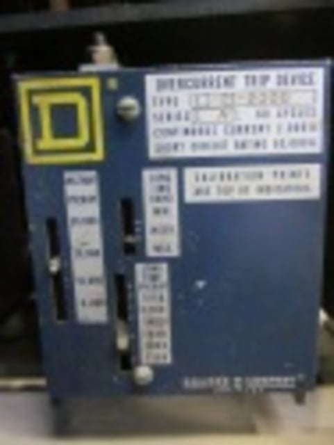 2000 Amps, Square D, PB-2000-M3S, manually operated, Fixed, #AB0698 - Image 1