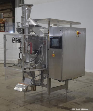 CMD #Icon-380, VFFS, w/ Bagger, 120 CPM, 2.4-15.7" width x 2.4-19.6" L bag max, AB Logix PLC, 2003 - Image 2