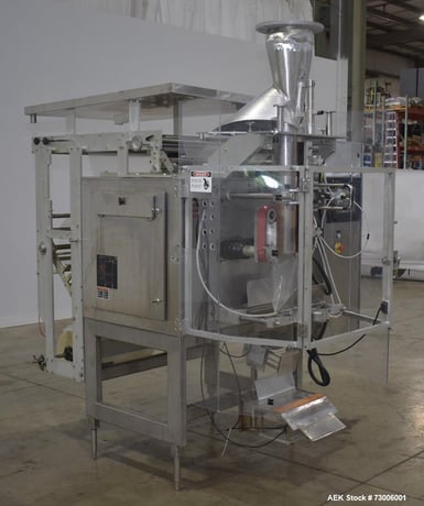 CMD #Icon-380, VFFS, w/ Bagger, 120 CPM, 2.4-15.7" width x 2.4-19.6" L bag max, AB Logix PLC, 2003 - Image 3