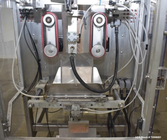 CMD #Icon-380, VFFS, w/ Bagger, 120 CPM, 2.4-15.7" width x 2.4-19.6" L bag max, AB Logix PLC, 2003 - Image 10