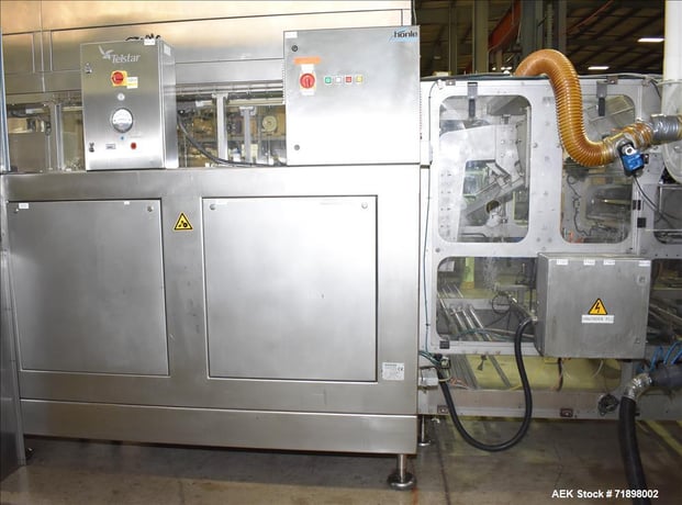 Bossar #BL3000-STU3, HFFS, Liquid Stand-Up Pouch Filler, 150 PPM, AB PLC, Stainless Steel, 3 nozzle, 480 V. - Image 7