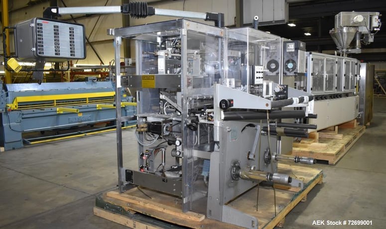 Jones APM #Pouch-King, HFFS, Dual Auger, 1000 IPM, 3- or 4-Sided Seal, 3.5-6" width x 3-8" H range, G &L PLC - Image 6