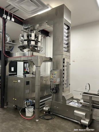 Plan-It Packaging #Neptune-EcoBagger-2100, VFFS, 0-180mm width bags, 20 CPM, 480 V., Stainless Steel - Image 3