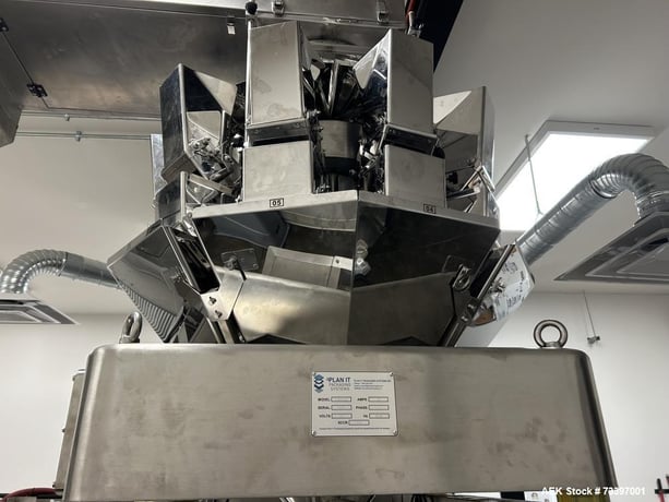 Plan-It Packaging #Neptune-EcoBagger-2100, VFFS, 0-180mm width bags, 20 CPM, 480 V., Stainless Steel - Image 9