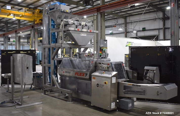 Tishma #Flex-7 ROO-100, Premade Pouch Fill & Sealer, 40 PPM, 4-16" width x 6-21" H x 0-6" Thick ranges - Image 4