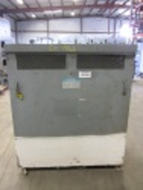 225 KVA 4160 Primary, 480Y/277 Secondary, Jeffries, dry, indoor, #DT4066 - Image 1