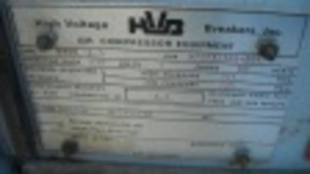 1600 Amps, HVB (High Voltage Breakers Inc.), HVB 242 31500, electrically operated, drawout, #SB5189 - Image 2