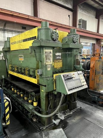 72" x .187" Herr Voss #VKL-84/2.687-17/7-5HI-RH, 5 hi Leveler, 160 FPM, 60k psi Yield, 2.687" diameter x 84" - Image 1