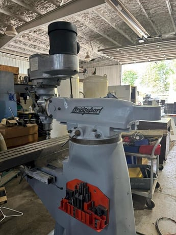 Bridgeport, Vertical Mill, 12" x 30" table - Image 8