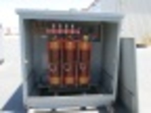 75 KVA 12470 Primary, 240 Secondary, Olsun, dry, outdoor, new surplus, #DT4683 - Image 6