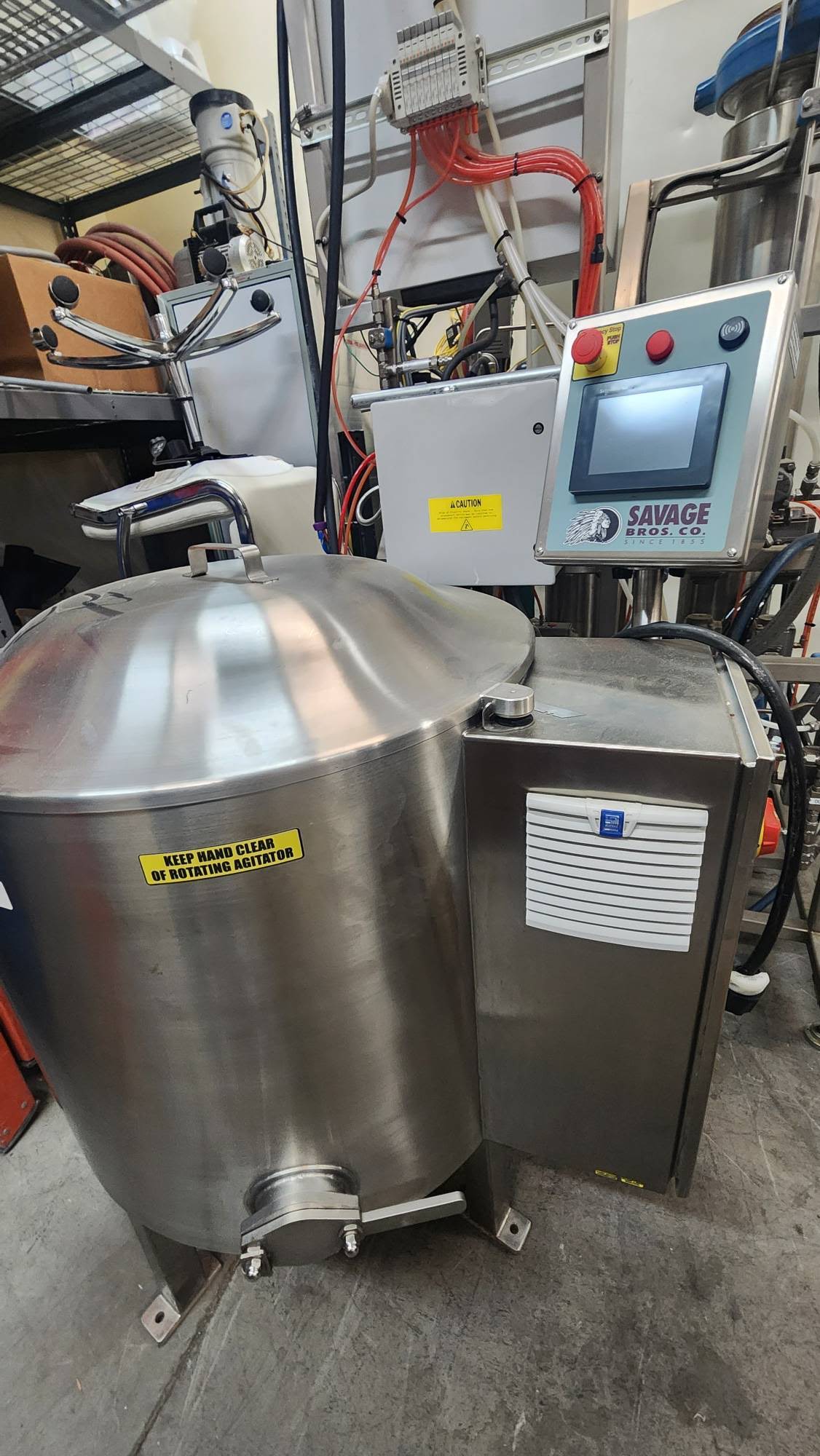 Savage Brother s #1470-34-100, Chocolate tempering, 3ph - Image 1