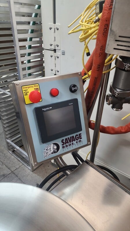 Savage Brother s #1470-34-100, Chocolate tempering, 3ph - Image 8